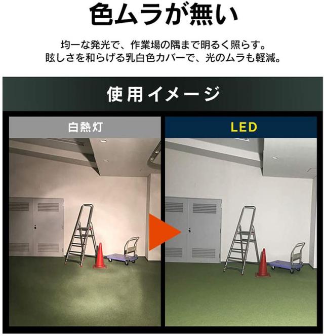 ライト スタンドライト 5000lm LED 照明 LEDライト LWTL-5000ST アイリスオーヤマ スタンドライト5000lm 防塵 防水 現場 工事 昼白色 省電力 長寿命 広い 明るい 虫がよりにくい 送料無料_3