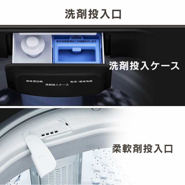 洗濯機 縦型 8kg 全自動洗濯機 IAW-T805BL アイリスオーヤマ