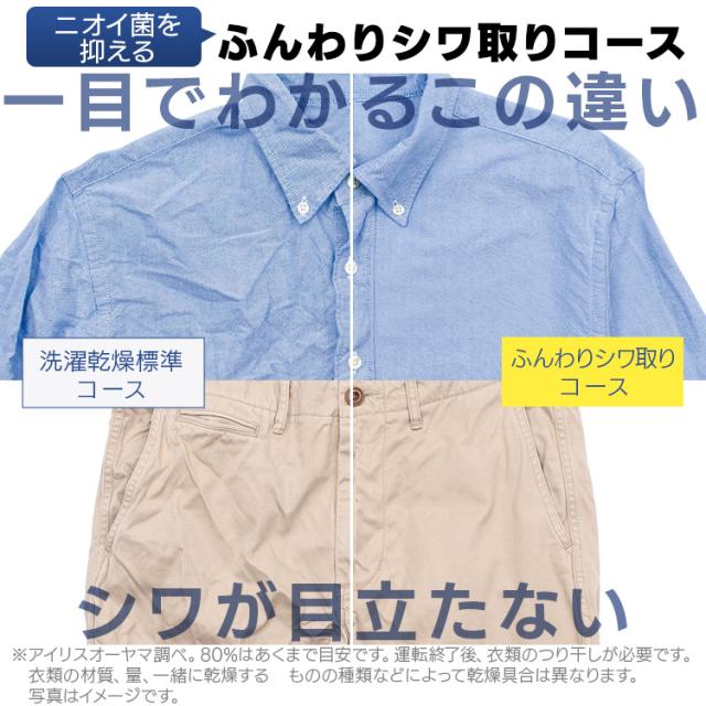 【設置無料】ドラム式洗濯機 8kg 洗濯乾燥機 乾燥機能付 アイリスオーヤマ 洗濯8kg/乾燥4g 左開き ガチ落ち温水洗浄 乾燥機ドラム洗濯機 チャイルドロック 部屋干し コンパクト 8キロ CDK842【HS】_3