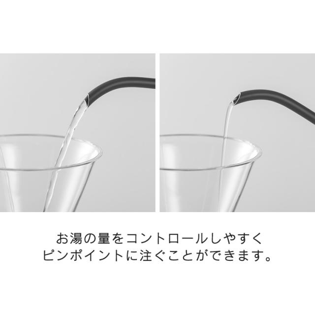 電気ケトル 0.8L ケトル 電気 電気ポット 湯沸かし 温度調節 保温 内側 ステンレス おしゃれ 細口 湯漏れ防止 空焚き防止 一人暮らし IKE-C800T アイリスオーヤマ *
