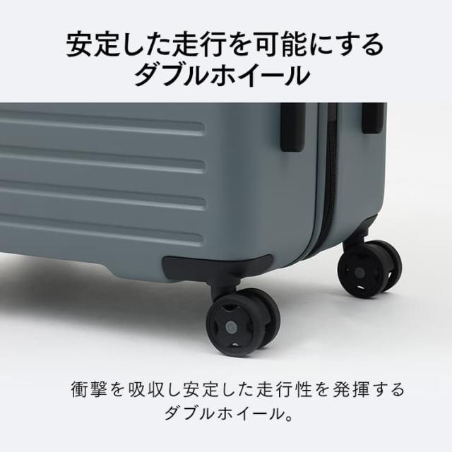 スーツケース キャリーケース ブックオープン 約96L 1週間以上 軽量