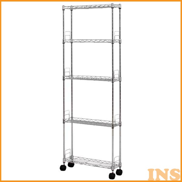 ≪幅15cmタイプ≫メタルスリム　MK-1512N（棚板5枚）【送料無料】の通販は 5,406円