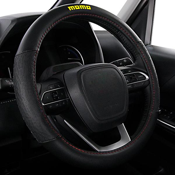 MOMO ステアリングカバー ハンドルカバー 軽自動車 コンパクトカー