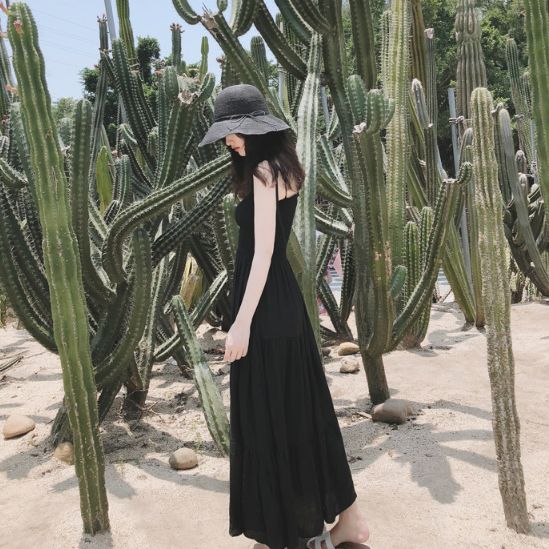 マキシ ロング ワンピース フレア ゆったり キャミソール ベアトップ スカートの通販はau Wowma Amaryl