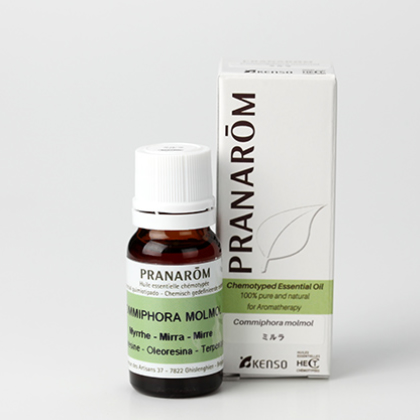 ミルラ 10ml　ベースノート■プラナロム社エッセンシャルオイル(精油)■正規輸入品
