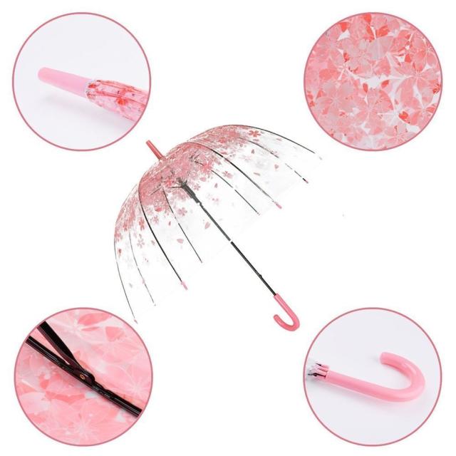 今 透明傘が人気 可愛い ロマンチック 桜柄傘の通販はau Pay マーケット Kuratanet Com