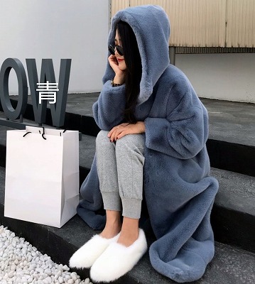 ロング丈ファーコート もふもふ 暖かい 大きいサイズの通販はau PAY