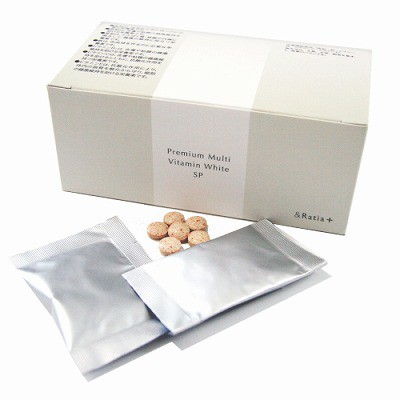 ＆Ratia（アンドラティア） プレミアムマルチビタミンホワイトSP 300mg×180粒の通販は