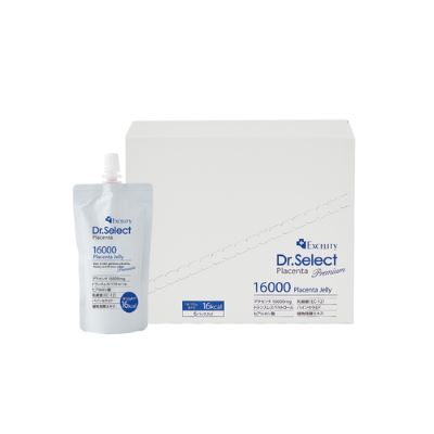 EXCELITY Dr.Select Placenta(エクセリティードクターセレクト プラセンタ）プラセンタゼリー  120g×6の通販は