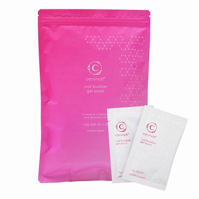 ceruru.b (セルル）CO2バブルジェルパック  20回分の通販は 8,217円