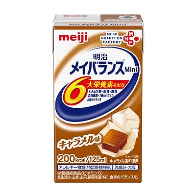 明治 メイバランスmini キャラメル味 125ml×24 栄養調整食品