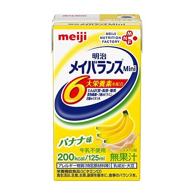 明治　メイバランスmini　バナナ味　（１２５ｍｌ×２４）×5ケース