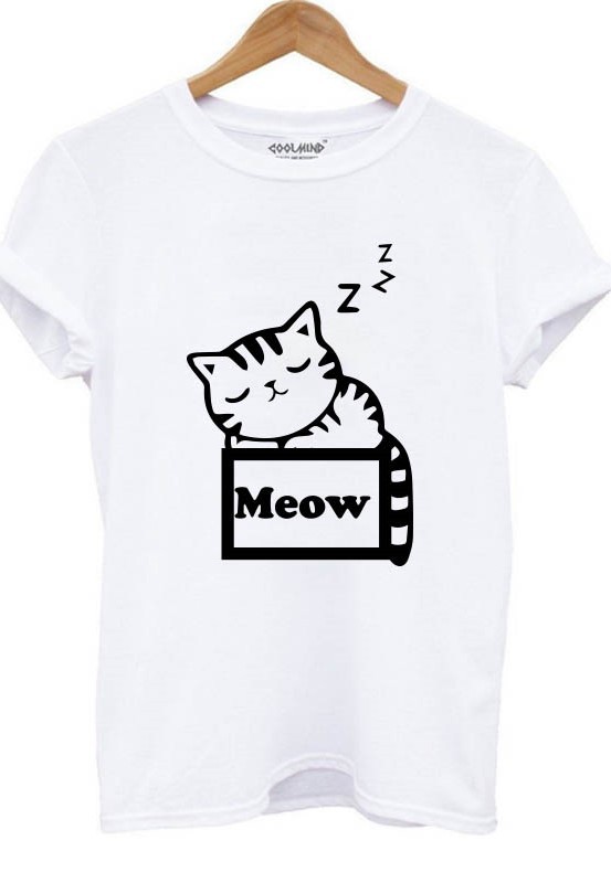 送料無料 猫 猫柄 Tシャツ レディース かわいい キャラクター