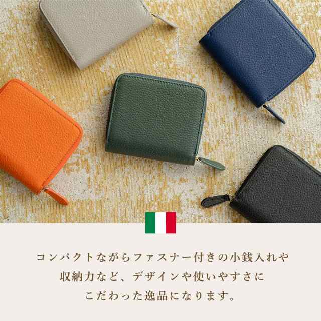 財布 レディース 二つ折り財布 本革 レザー イタリアンレザー ブランド ミニ財布 送料無料 の通販はau Pay マーケット 財布 バッグ のｍｕｒａ