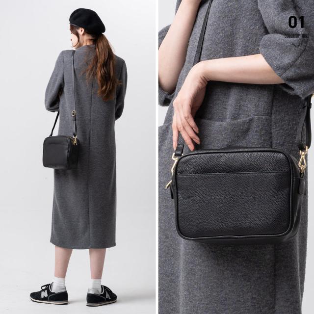 ストラップ2本セット ] ショルダーバッグ レザー レディース ミニ