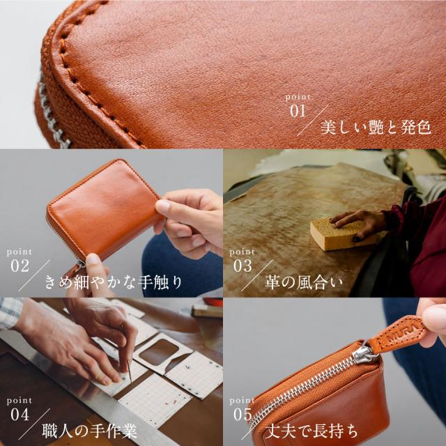 【仕分けできてお札が折れない】 イタリアンレザー ミニ財布 じゃばら メンズ 二つ折り財布 財布 革 レザー 本革 蛇腹 二つ折り カードケース 小さめ コンパクト スキミング 防止 お札 カード ボックス型 小銭入れ 小さい 小さい財布 大容量 メンズ ファスナー_8