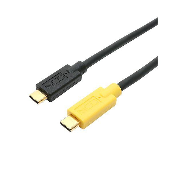 （まとめ） ナカバヤシ ミヨシUSB3.2 Type-C映像出力ケーブル 1.8m USB-CCD18／BK 1本 〔×3セット〕〔代引不可〕