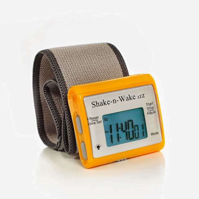 振動式目覚まし時計 シェイクンウェイク Shake-n-Wake サイレントバイブレーション 並行輸入品 簡易説明書付