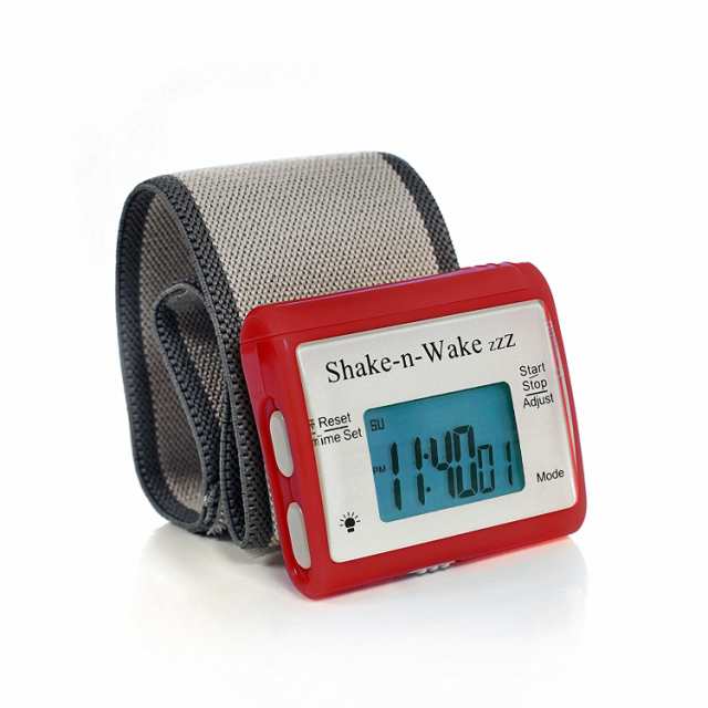 振動式目覚まし時計 シェイクンウェイク Shake-n-Wake サイレント