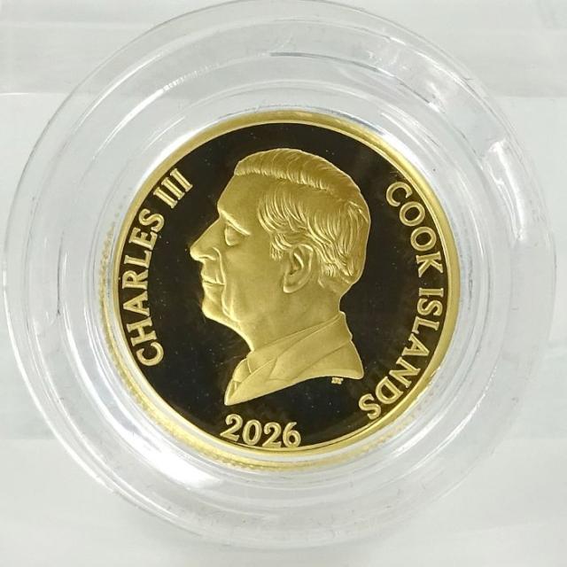 純金コイン金貨K24テディベア金貨 24金（K24） 1/20oz ＄10 2026年限定品 専用ケース保証書付き【ギフトラッピング済み】_2