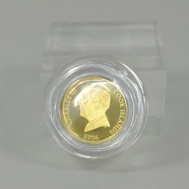 純金コイン金貨K24テディベア金貨 24金（K24） 1/20oz ＄10 2026年限定品 専用ケース保証書付き【ギフトラッピング済み】_3