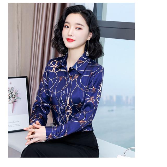 シャツレディースシフォンシャツブラウス長袖 大きいサイズレディースブラウス 折り襟ご入学式フォーマル通勤オシャレ 大人 着痩せ ブルの通販はau Pay マーケット Champs Elysees