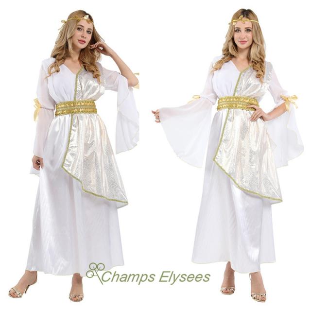 ハロウィン 女神 コスプレ コスチューム レディース 大人用 ワンピース クイーン パーティーステージ仮装の通販はau Pay マーケット Champs Elysees