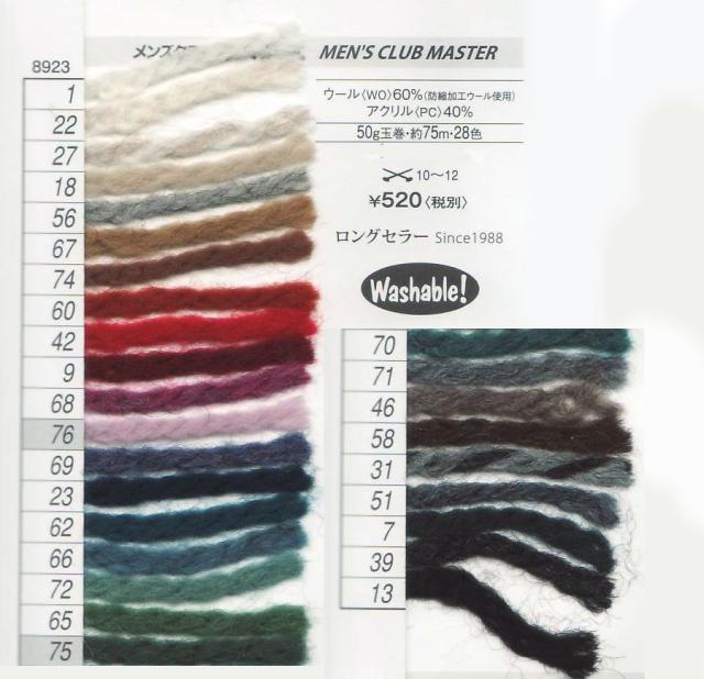 メンズクラブマスター 色1 ハマナカ Ky 毛糸 編み物 手編み糸 極太の通販はau Pay マーケット 毛糸蔵かんざわ