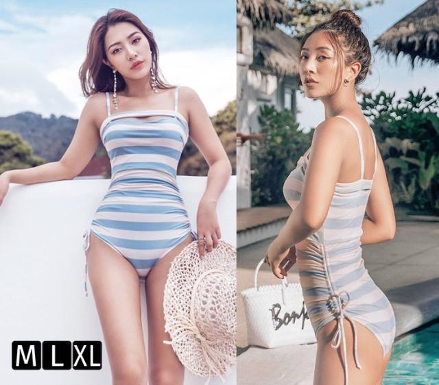 水着 ワンピース 爽やかセクシー ワンピース レトロ カジュアル スリムフィット ストライプ パッド付き ワイヤー入り レディース 水着の通販はau Pay マーケット Keysfashion