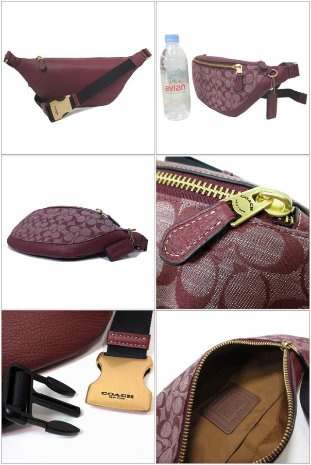 ＜COACH＞コーチバッグ ベルトバッグ CG994 メンズボディバッグ 極美品COACH ワーレン シグネチャー ボディバッグ ショルダーバッグ