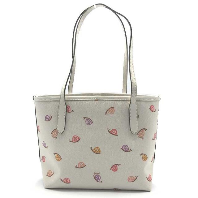 コーチ バッグ トートバッグ COACH スネイル プリント カタツムリ