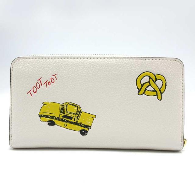 コーチ 財布 長財布 COACH レザー ロング ジップ アラウンド