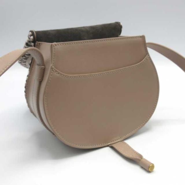 クロエ バッグ ショルダーバッグ Chloe ニット スモール サドルバッグ