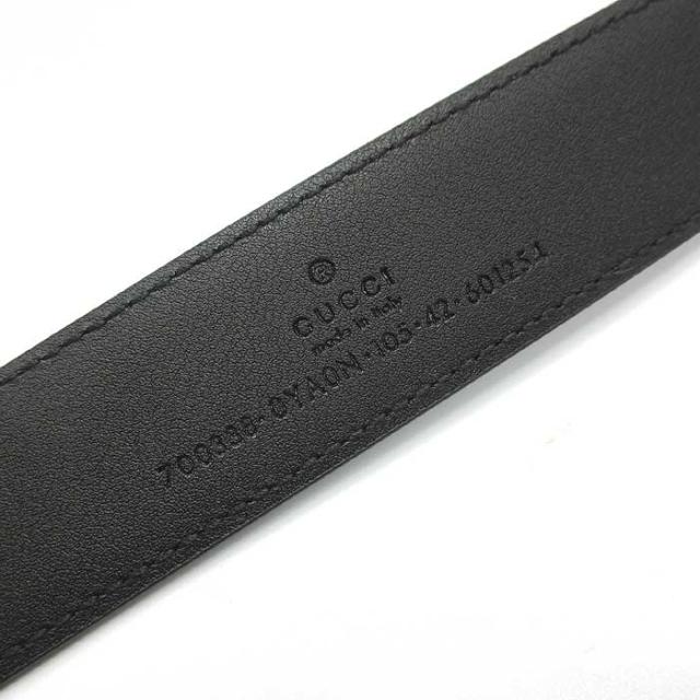 グッチ ベルト 紳士ベルト GUCCI ホースビット スムースレザー