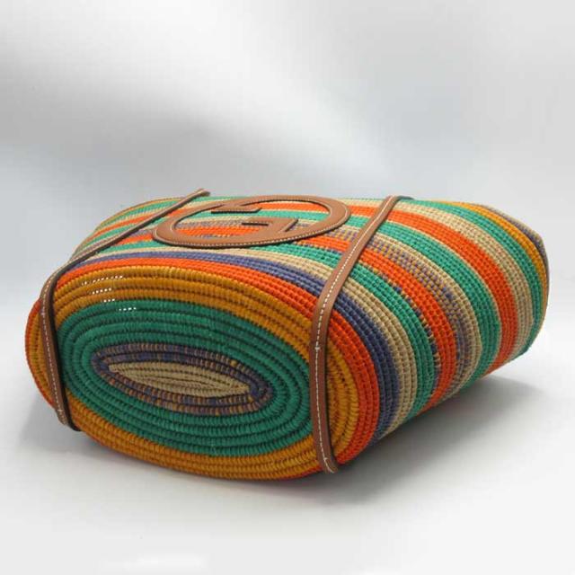 グッチ バッグ トートバッグ GUCCI サマー ストライプ インター