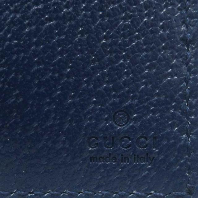 グッチ 財布 二つ折り財布 (小銭入れ無し) GUCCI GGマーモント レザー