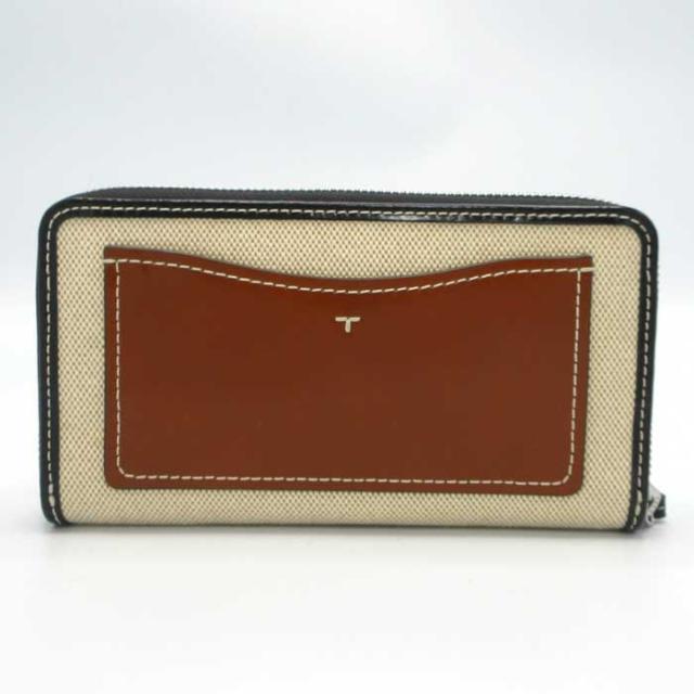 トリーバーチ 財布 長財布 TORY BURCH ティア キャンバス ジップ