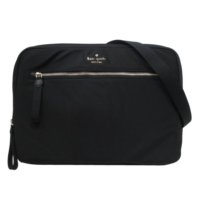 ケイトスペード ポーチ PCケース kate spade チェルシー ラップトップ スリーブ 15インチ対応 ストラップ付き 斜め掛け KE070 001 (ブラック) アウトレット レディース kate spade A4対応の通販は 11,088円