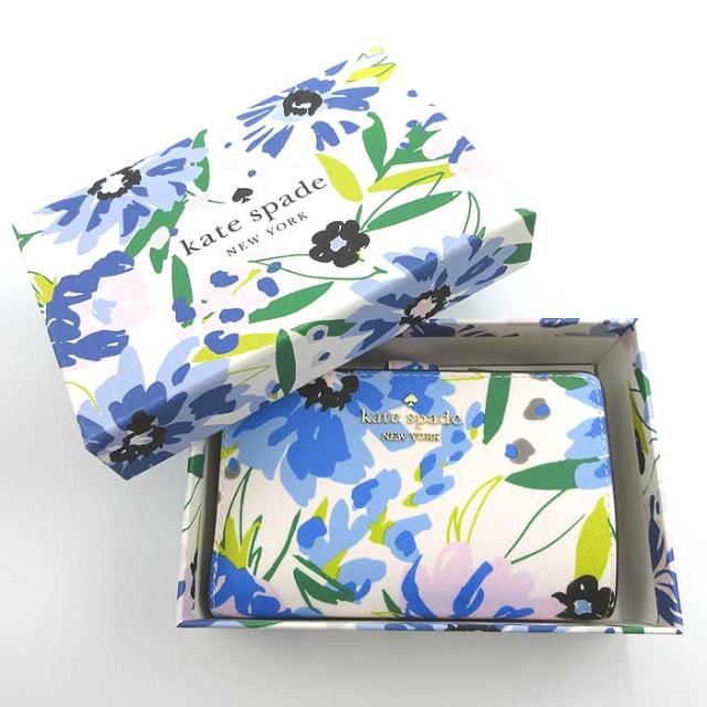 ギフトBOX付き】 ケイトスペード ニューヨーク 財布 二つ折り財布 kate