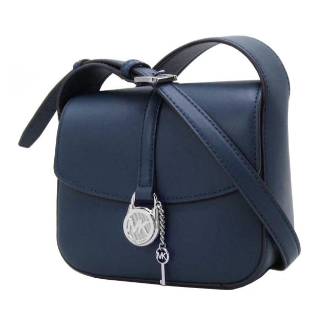 マイケルコース バッグ ショルダーバッグ MICHAEL KORS レザー ライラ スモール フラップ クロスボディ 斜め掛け 35F4S1YC1L NAVY (ネイビー) アウトレット レディース