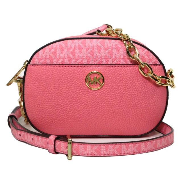 マイケルコース バッグ ショルダーバッグ MICHAEL KORS ジェット セット グラム スモール フロントポケット オーバル クロスボディ 斜めがけ 35S3G8GC0Y TEA ROSE(ピンク系) アウトレット レディース 