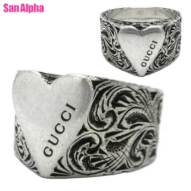 グッチ リング 指輪 アクセサリー GUCCI ハートモチーフ