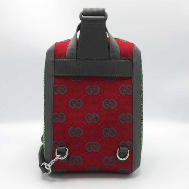 国内即送 GUCCI GG柄 ビッグロゴ ボディバッグ 763430 グッチ バッグ ショルダーバック GUCCI ビッグロゴ GG柄 バッグ