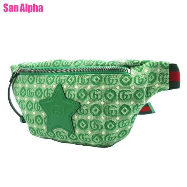 グッチ バッグ ショルダーバッグ GUCCI キッズ ジュニア スター インターロッキング G ベルトバッグ ボディバッグ ミニバッグ 502095 (グリーン系マルチ) ブティックライン 子供用 大人兼用