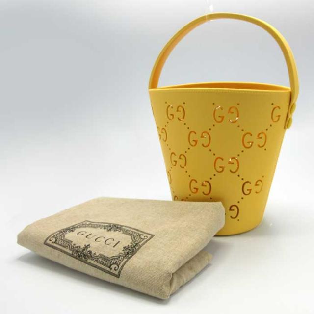 グッチ バッグ ハンドバッグ GUCCI ラバー カット ロゴ GGスプリーム