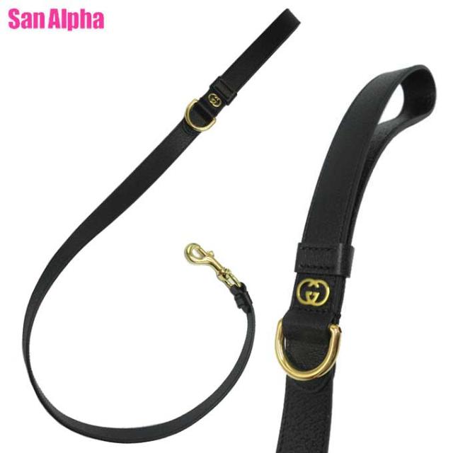新品 未使用 訳ありGUCCI ペット用 インターロッキングG レザー リード 新品 未使用 訳ありGUCCI ペット用 インターロッキングG レザー リード