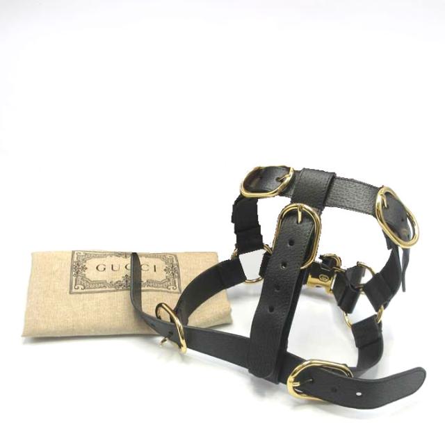 グッチ ペット用 GUCCI インターロッキングG ドッグ ハーネス ワン