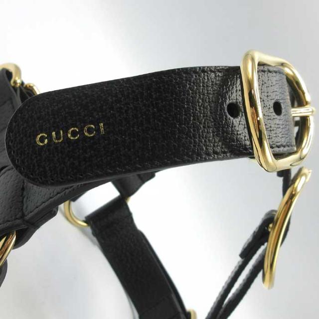 グッチ ペット用 GUCCI インターロッキングG ドッグ ハーネス ワン