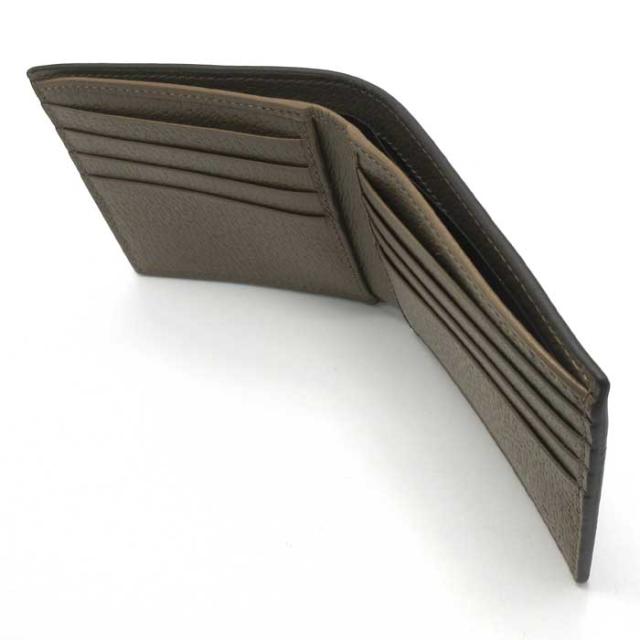 グッチ 財布 二つ折り財布 (小銭入れ無し) GUCCI GGマーモント レザー