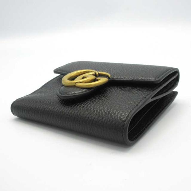 グッチ 財布 二つ折り財布 GUCCI GG マーモント レザー ウォレット